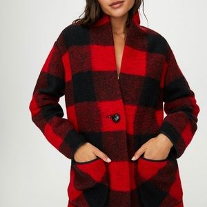 Wilfred Plaid Jacket/sweater
